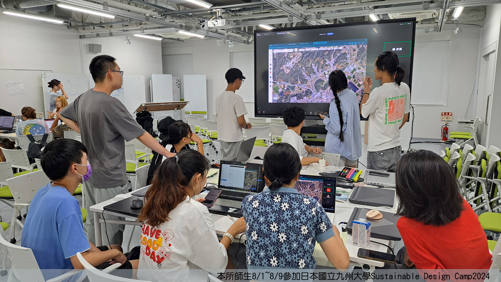 本所師生8/1~8/9參加日本國立九州大學Sustainable Design Camp2024-2